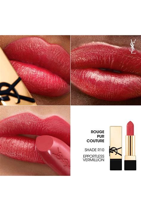 ysl rouge pur couture ouge vermillion|ysl pure couture.